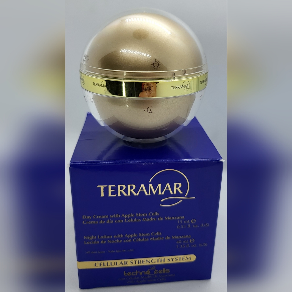 Cellular Strength System Day/Night Cream Technocells Apply Stems Terramar Brand